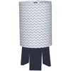 Image de Sauthon Lampe de Chevet avec Pied en Coton Blanc