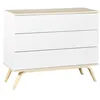 Image de Sauthon Commode 3 tiroirs en Bois Blanc