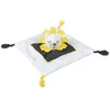 Image de Doudou mouchoir Sauthon pluche et pompon