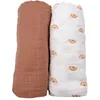 Image de Lot de 2 draps Housse bébé en Coton Bio Blanc