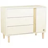 Image de Sauthon Commode 3 tiroirs et 1 Porte Pieds Bois