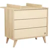 Image de Sauthon Commode 3 tiroirs sur Pieds Bois obliques