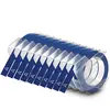 Image de DYMO Ruban de gaufrage autocollant, 9 mm x 3 m, impression blanche sur bleu, 10 pièces