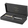Image de Waterman Expert stylo plume | acier inoxydable avec attributs dorés à l'or fin 23 k | plume moyenne | coffret cadeau