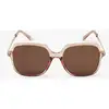 Image de Lunettes de soleil carrées taupe