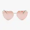 Image de Lunettes coeur rose Best