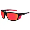 Image de AZR Lunettes de soleil sport PRO VOYAGER 4026, Noir rouge avec verre cat 3