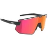 Image de AZR Lunettes FLASH RX NOIRE MATE avec ECRAN ROUGE - Lunettes solaires Vélo et Triathlon