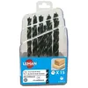 Image de Leman 201.500.15 Coffret de 15 Forets hélicoïdales HSS pour bois