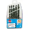 Image de Coffret - LEMAN - 15 forets hélicoïdaux bois