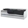 Image de Lit banquette 90x190 cm SWEET coloris blanc