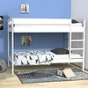 Image de Weber Industries Lit superposé Brice 90x190 + 2 sommiers/Blanc