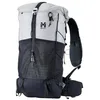 Image de MILLET Sac à Dos Randonnée Léger Fonctionnel Outdoor Poches Stretchs - PARMELAN 25 (Blanc/Noir, Moyen)