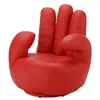 Image de Vente-unique - Fauteuil Main pivotant Catchy en Simili - Rouge