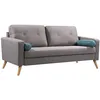 Image de Vente-unique - Canapé 3 Places Tatum en Tissu - Gris chiné