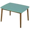 Image de Vente-unique - Table de Jardin pour Enfant en Acacia Bleu Turquoise L.80 cm - GOZO de MYLIA