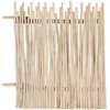 Image de Vente-unique - Clôture en bois de teck - L100 x H120 cm coloris naturel clair - EDANA