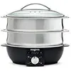 Image de Magimix Vaporera électrique - Steamer 5.5L Noir - 2 paniers vapeur, panier multifonctionnel en inox