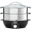 Image de magimix Cuiseur Vapeur Multifonction 1900 W - 2 Paniers Inox 5,5 L, Capacité Jusqu'à 12,2 L, 4 Programmes Automatiques, Cuisson Vapeur, Poisson, Yaourt et Réchauffage, Couvercle Verre, Sans BPA