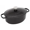 Image de Magimix Cocotte Compatible Cook Expert   Cocotte en Aluminium avec Revêtement Céramique, Couvercle Inox, Accessoire Robot Magimix Cook Expert, Capacité 7L, Gris/Noir