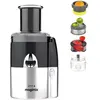 Image de Extracteur de jus MAGIMIX 18083F Juice Expert 4 Chrome et Noir