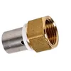 Image de PB TUB Raccord PER à sertir droit - Femelle Fixe 20x27 - Ø16 - Raccord et tube