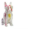 Image de Amadeus - Bulldog Cravate Trash 36 cm Blanc