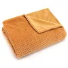 Image de Amadeus - Plaid Damier 130x170 Curry