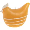 Image de Amadeus - Bougie poule moutarde hauteur jaune - 10.50x7 cm OS