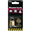 Image de Cadenas en laiton massif - MASTER LOCK - 20 mm - anse 11 mm