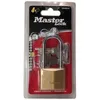 Image de Cadenas laiton - MASTER LOCK - 40 mm - anse acier 51 mm - 2 leviers de verrouillage - cylindre à 5 goupilles