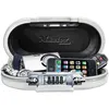 Image de Mini Coffre-fort Portable - MASTER LOCK - 5900EURDWHT - Avec Câble - Combinaison - Blanc
