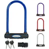 Image de Antivol Vélo U à Clé - MASTER LOCK - 8195EURDPROCOL - Corps en Acier Cémenté - Anse à Double Verrouillage