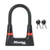 Image de Antivol en U MASTER LOCK - Mini U - Acier cémenté - Protection contre crochetage - Vélo loisir