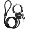 Image de Antivol MASTER LOCK Menottes Street Cuff avec cable à boucle