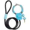 Image de MASTER LOCK Câble antivol à clé avec menotte 1m.
