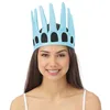 Image de P'TIT CLOWN - 15170 - Couronne Statue de la Liberté Adulte - Accessoire Déguisement Carnaval, Halloween, Cosplay, Fête Costumée - Polyester - Bleu - Taille Unique
