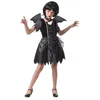 Image de P'tit Clown DÉGUISEMENT Chauve-Souris Paillettes Fille - Se Déguiser, Cosplay pour Halloween - Thème(s) : Créatures - Taille 7/9 Ans