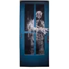 Image de P'TIT CLOWN - Décoration de Porte Halloween - 180 x 80 cm - Polyester - Effet Effrayant pour Accueil Terrifiant - Idéal pour Soirées à Thème et Ambiance de Frayeur