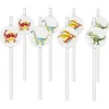 Image de P'tit Clown CAM ET LEON - Accessoires Décoration d’Anniversaire Enfant - Thème Animaux de la Forêt - Assiettes, Gobelets, Serviettes, Confettis, Sachets, Cartes d’Invitation (Paille x8)