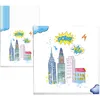 Image de P'tit Clown CAM ET LEON - Accessoires Décoration d’Anniversaire Enfant - Thème Super Héros - Assiettes, Gobelets, Serviettes, Confettis, Sachets, Cartes d’Invitation (Serviette x20)