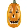 Image de P'TIT CLOWN - 22979 - Citrouille Halloween Lumineuse - Décoration Automne Intérieur, Extérieur - Effet Éclatant - (Citrouille Longue, 34 cm)