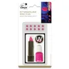 Image de P'TIT CLOWN - Kit de Maquillage Fluorescent UV - Neon Make-UP Kit - 7ml Vernis à Ongles, 3,4 g Maquillage, 10 Strass - Glow in the Dark - Halloween, Carnaval, Anniversaire, Cosplay (Rose)