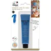 Image de P'TIT CLOWN - Fard à l'Eau avec Pinceau - Maquillage Déguisement - Make-up - Adulte - Peinture Visage - Lavable - Non Toxique - Halloween, Carnaval, Anniversaire, Cosplay, Kermesse (Bleu)