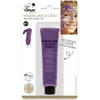 Image de P'TIT CLOWN - Fard à l'Eau avec Pinceau - Maquillage Déguisement - Make-up - Adulte - Peinture Visage - Lavable - Non Toxique - Halloween, Carnaval, Anniversaire, Cosplay, Kermesse (Violet)