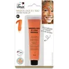 Image de P'TIT CLOWN - Fard à l'Eau avec Pinceau - Maquillage Déguisement - Make-up - Adulte - Peinture Visage - Lavable - Non Toxique - Halloween, Carnaval, Anniversaire, Cosplay, Kermesse (Orange)