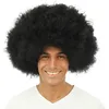 Image de P'TIT CLOWN - 36200 - Perruque Afro XXL Funky - Pour Carnaval, Fêtes à Thèmes, Disco, Années 70, Halloween, Soirées Costumées - Adulte - Cheveux Synthétiques - Unisexe - Noir