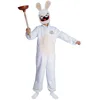 Image de P'tit Clown- Costume Lapins Crétins déguisement, Enfants Unisexes, 44440, Blanc-Beige, Large