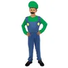 Image de P'tit Clown - 77106 - Costume plombier - enfant - bleu, vert - 7/9 ans