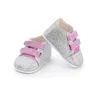 Image de Petitcollin Basket Rose et Argent pour Minouche T34